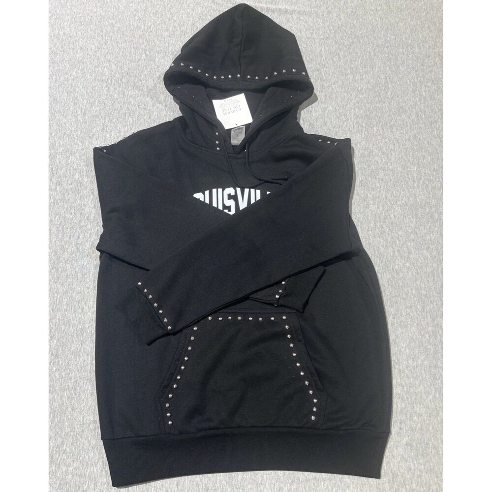 Gameday Couture Louisville Cardinals Studded Hoodie Womens Large Black NWT - Picture 2 of 13